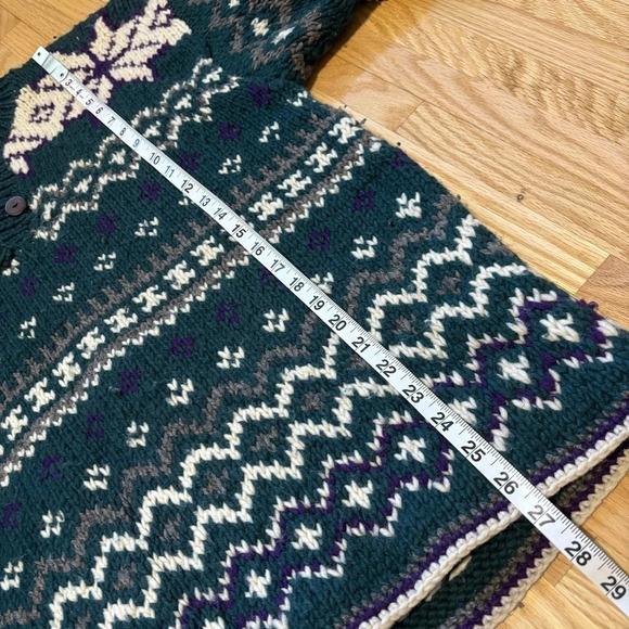 nuevo americana | 100% Wool Chunky Knit Sweater - Picture 5 of 10